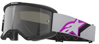 Alpinestars Vision 5 Corp Goggle Light Gray/Purple Mirror Silver