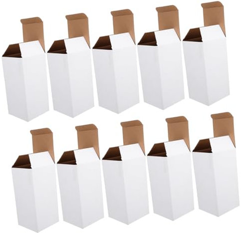 Angoily 10stücke Zehnteiliges Weißer Wellkarton Für Umzug Versand Und Aufbewahrung Vielseitige Verpackungslösungen Mit Stabil Und Benutzerfreundlich