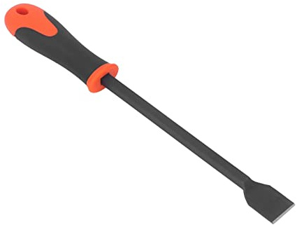 FTVOGUE Grattoir Portatif pour Enlever la Colle, Acier allié au Vanadium, Poignée Confortable, Grosse Tête de 25 Mm, Outil Idéal pour Enlever les Boues des Voitures et des Sols