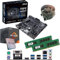 Components4All AMD Ryzen 7 1700 3.0Ghz (Turbo 3.7Ghz) Eight Core Sixteen Thread CPU, ASUS Prime A320M-K Motherboard & 16GB 3200Mhz Crucial DDR4 RAM Pre-Built Bundle
