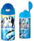 3D LiveLife Gourde - Plongeon des Pingouins de Deluxebase. Gourde plastique Océan Lenticulaire 3D avec Paille. Gourde pour enfants 600 ml avec illustrations originales artiste renommé Michael Searle