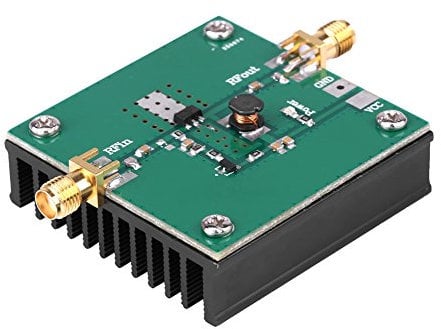 RF Amplifier, Akozon LNA Broadband Receiver Module 1PC 433MHz RF Power Amplifier 5W SMA Connector for 380-450MHz Remote Transmitter