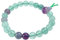 Lebensquelle Plus Powerarmband | Hochwertiges Edelstein Armband (Fluorit)