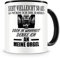 Samunshi® Orgel Tasse mit Spruch Geschenk für Musiker Tasse Orgel Becher Kaffeebecher Lustige Tassen zum Geburtstag Teetasse schwarz 300ml