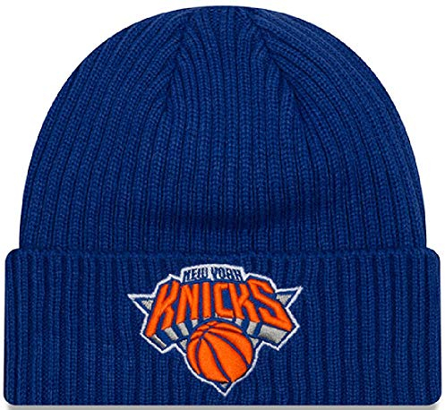 New Era Unisex Core Classic Knit Beanie New York Knicks Beanie, Erwachsene, Blau, OS