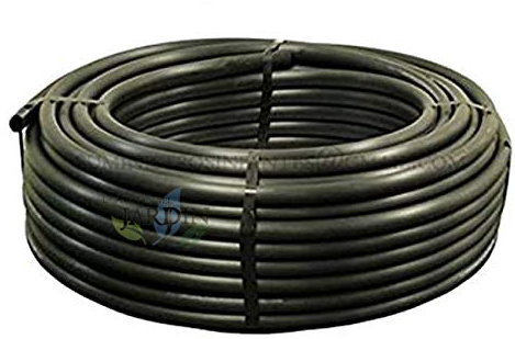 Suinga - Tuyau en polyéthylène agricole, 25 mm x 25 m, noir - Pression maximale 2,5 bar utilisée pour l'irrigation goutte à goutte.