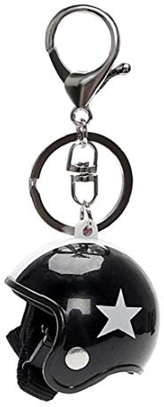 Casque De Moto Casques De Sécurité Keyring Voiture Auto Pentagram Pendentif Porte-clés Porte-clés pour Unisexe