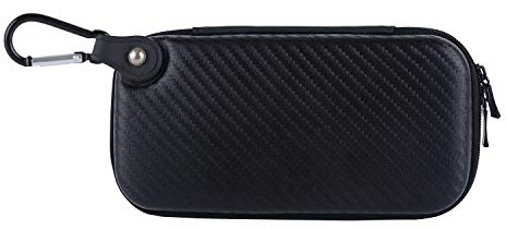 Wolfteeth Vape Case Holder, Vapor Carrying Case, Smell Proof Case Bag Container Pouches, Vape Mods Device Vapes Pen Tank Accessories Fall Gifts For Men Women, Black