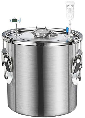 Gärfass mit konstanter Temperatur, 304 Edelstahl, Weinfass, beheizbar, 72 l
