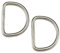 5 D-Ringe/Halbringe 5 x 50mm Edelstahl A4 - AISI316