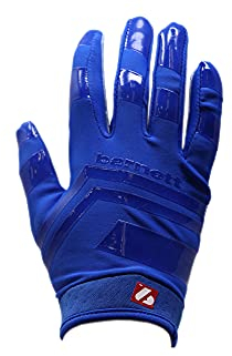 BARNETT FRG-03 Blue Professional Receiver Football Gloves, RE, DB, RB (L)