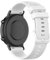 RuenTech Bracelet de rechange en silicone compatible avec Huawei GT3 42 mm 46 mm pour Huawei GT3 PRO 20 mm 22 mm (20 mm, blanc)