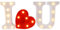 FRCOLOR Light Up I Love You Sign Light Up I Love You Letters Sign Love You Sign neon sign LED Heart Marquee Lights Night Light Lamp for Wedding Christmas Home Party Decoration No Battery