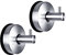YOHOM Saugnapf Haken Edelstahl Extra Stark Handtuchhaken Ohne Bohren Wandhaken Saugnapf Bad Vakuum Saugnapfhaken Küche Haken Mit Saugnapf Dusche Saugnapf Handtuchhalter Pinsel Finish Silber 2 Stück