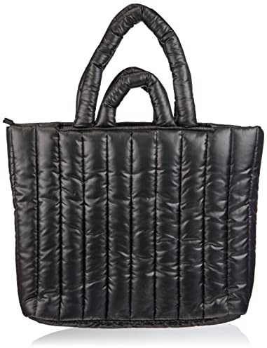 PIECES Damen Pcvati Shopper Bc, Schwarz, Einheitsgröße