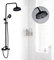 Dusch Armatur Duschset Regendusche Handbrause Antik Nostalgie Duschsystem Antike Mischbatterien Set Badewanne Duscharmaturen Duscharmatur Kopfbrause HöHenverstellbar Dhl Edelstahl Massage Duschpaneel