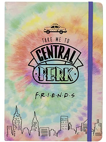 Blue Sky, Friends Gelb Hardcover Central Perk Notizbuch