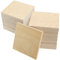SINJEUN Lot de 30 Pièces Contreplaqué 6 mm, Plaque Bois Naturel Carré 10,2 x 10,2 cm, Planche Bois pour Pyrogravure, Gravure, projet de bricolage, Maquette