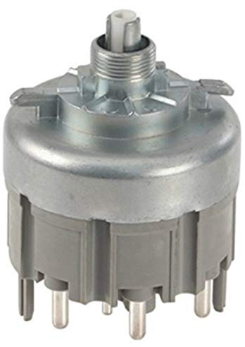 DELLEN Interruttore Lampada Faro per Mercedes-Benz W124 W126 R129 W202, Switch Tipo Pulsante, Manuale, Argento