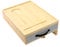 Nachttisch zum einhängen aus Bambus, Aufsteckbarer Tischtabletthalter, Einhängen Regal für Bett mit Kabelführung, Kinderzimmer und Schlafsaal Schlafzimmer-Essentials