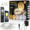 Wefomey White LED Strip Light, 30M Dimmable Bright 24V Led Tape Light with Remote and App Control, 2700K-6500K White 1440 LEDs Lights for Bedroom, Kitchen, Ceiling(1X30M)