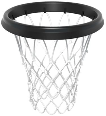 Basketball PU Cadre de filet de basketball portable pour l'intérieur et l'extérieur Cadre de filet de basket-ball portable pour l'école et l'extérieur Cadre en filet de basket-ball