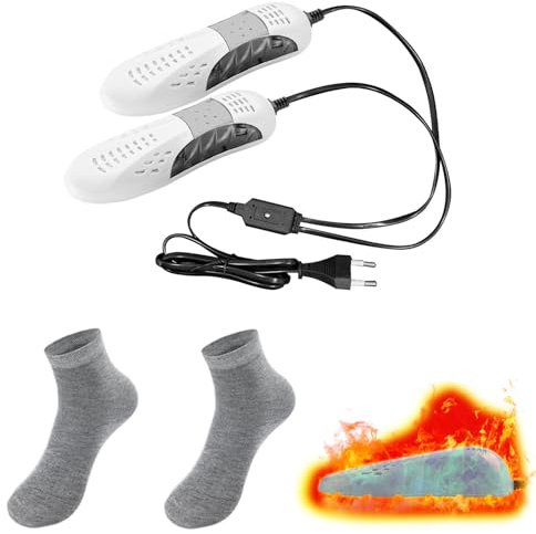 Seche Chaussure Electrique,Seche Bottes Electrique,Seche Chaussure de Ski,Sèche Chaussures et Chaussettes D'hiver,Chauffe-Chaussures et Bottes pour Sécher Les Chapeaux,Les Chaussures,Les Gants