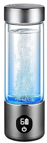 BAVAP Botella de agua de hidrógeno de 14.5 onzas, botella de agua de hidrógeno, botella de agua hidráulica de hidrógeno, funcionalidad 3 en 1, generador de agua de hidrógeno, generador de botella de