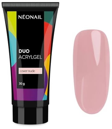 NEONAIL DUO ACRYLGEL Cover Nude - Polygel - Nägel - Gel Nägel - Acrylgel für Nägel - Acryl Nägel - Acryl Gel - Nagelverlängerung - Acrylgel - Poly Gel - 30 g