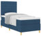 vidaXL Blau Modernes Bettgestell 90 X 200 cm Wandmontage Elegantes Design Stylische Schlafzimmermöbel Holz Indoor Bequem Erwachsener Kompakt