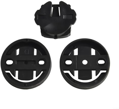 Cateye Fahrradcomputer-Halterungen für Kleidung, stabile Kunststoffhalterungen für sicheren Sitz und zuverlässige Leistung, 3 Stück