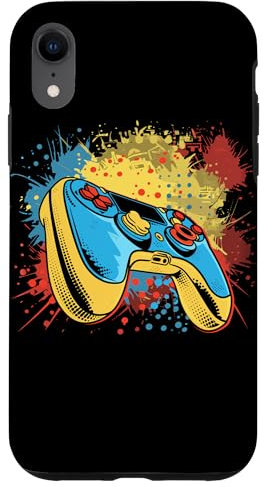 Gaming Graffiti Video Game Lover LAN Party Carcasa para iPhone XR