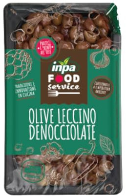 Olive Leccino Denocciolate Inpa Vaschetta da 800 g