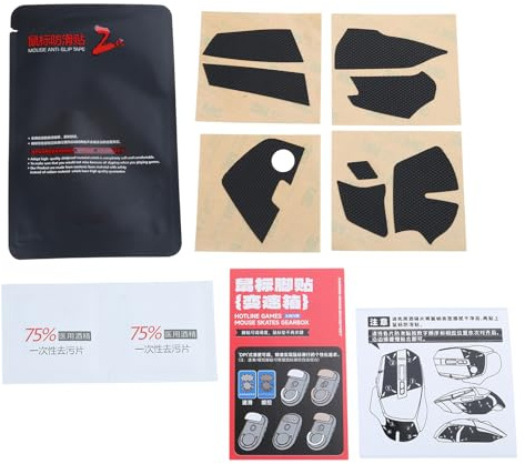 TENYELE Games Rutschfester Maus Haut Griffband Skate Aufkleber Für G502X Kabellos Kabelgebunden (ohne)