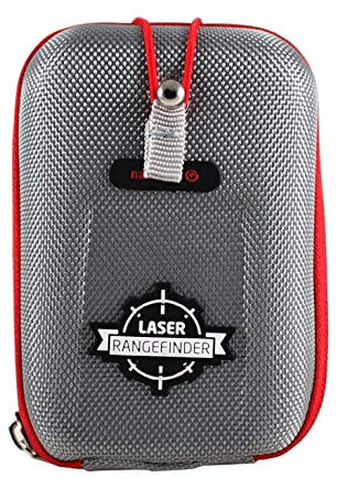 Navitech Grey EVA Hard Case/Rangefinder Cover Compatible With The Bushnell TOUR Z6 JOLT