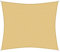 sunprotect 12024 Professional Sonnensegel, 5,5 x 4,5 m, Rechteck, Wind- & wasserdurchlässig, beige