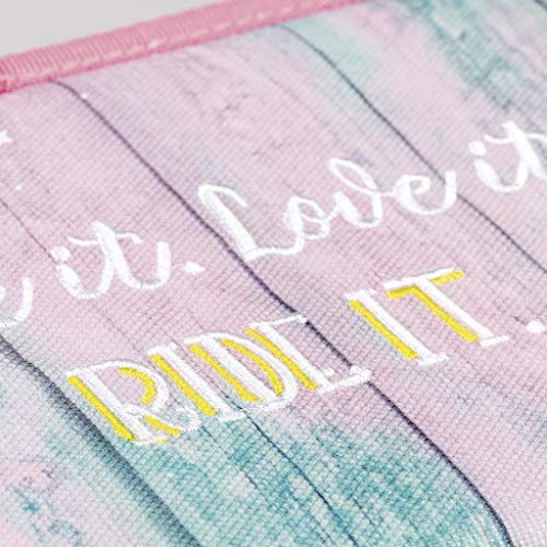Schüler-Etui Ponylove (3 Reißverschlüsse): Live it. Love it. Ride it
