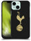 Head Case Designs Officially Licensed Tottenham Hotspur F.C. Black And Gold Badge Hard Back Case Compatible With Apple iPhone 13 Mini