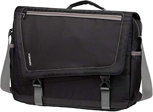VX VONXURY Umhängetasche Herren, Leicht Wasserfeste 15,6-Zoll-Laptoptasche Messenger Bag für Schule Bussiness Büro