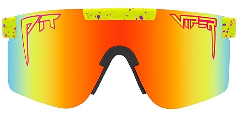 Pit Viper Sonnenbrille I schmale Passform – kleine Erwachsene und Kinder 8–12 I Original Retro-Modell I polarisierte Polycarbonat-Gläser