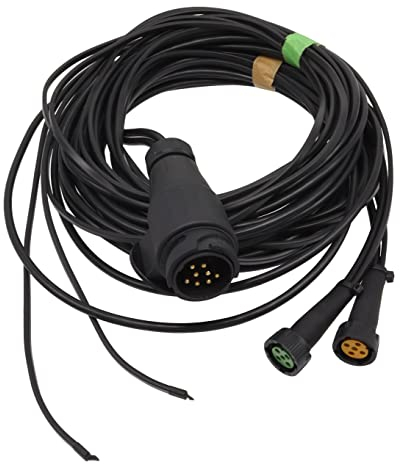 trailer parts4u Kabel Kabelbaum Kabelsatz für Aspöck 13pol 10m Bajonettanschluß 5pol 2X Abg. 8m 582071107
