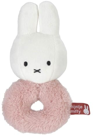 Tiamo NIJN907 Rassel/Greifling Miffy Hase - Fluffy pink