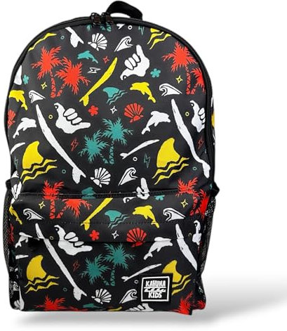 Kahuna Kids SHAKA SURF Rucksack, Schwarz , One size