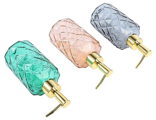 TINEASUR 3st Leere Flasche Leere Unterflasche Shampoo-pumpflasche Nachfüllbare Behälter Unterflasche Drücken Spenderflasche Für Das Badezimmer Handcreme Glas