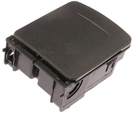 Rynplex Schwarzer Mittelkonsolen-Armlehnen-Getränkehalter, for VW, MK5, for Golf, 5 MK6, for Jetta, 1K0 862 532 F 9B9 Konsolen-Getränkehalter