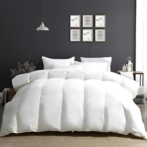 MH Home Single Duvet, 4.5 Tog All Year Round Microfiber Soft Breathable Duvet, Ideal for Summer & Winter, Machine Washable (4.5 Tog - Single)