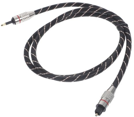 Holibanna Optical Fiber Audio Cable for Home Theater Channel Spdif Output Cord Digital Audio Cable Compatible Tv and Soundbar