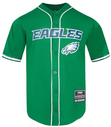 Pro Standard Mens NFL Mesh Button Down Top
