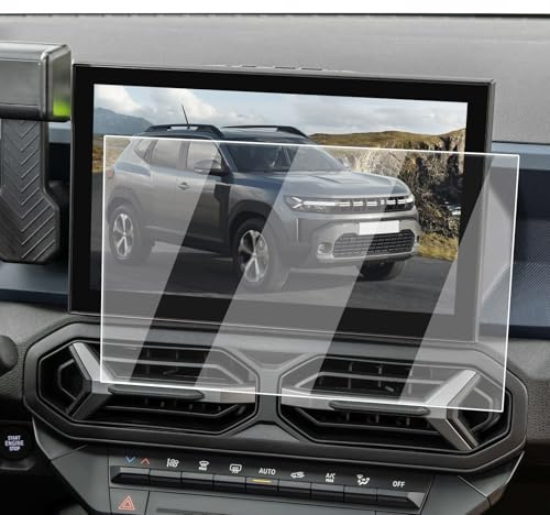ECOZEN Screen Protector for Dacia Duster 3 2024 2025 10.1 Inch Navigation Screen Protector Made of 9H Tempered Glass (Thickness 0.25 mm) Scratch-Resistant Ultra Thin Easy Installation Protective Film