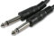 Pro Signal - Câble jack mono vers jack 6,35 mm, 20 m noir